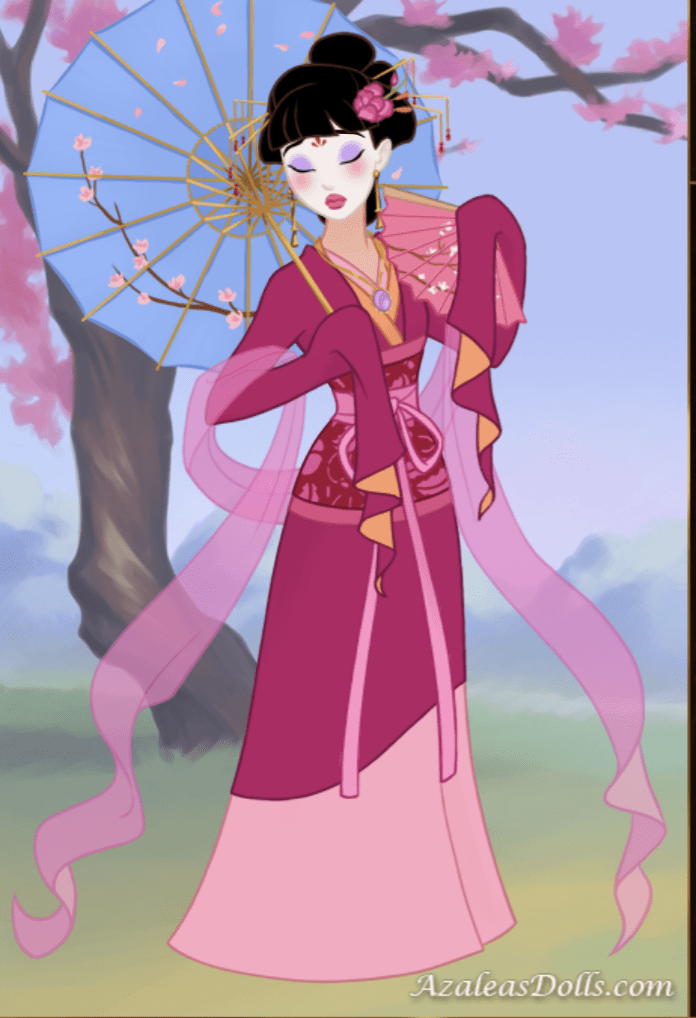 Outfit ideas, made with Chinese Beauty #dressupgame #azaleasdolls